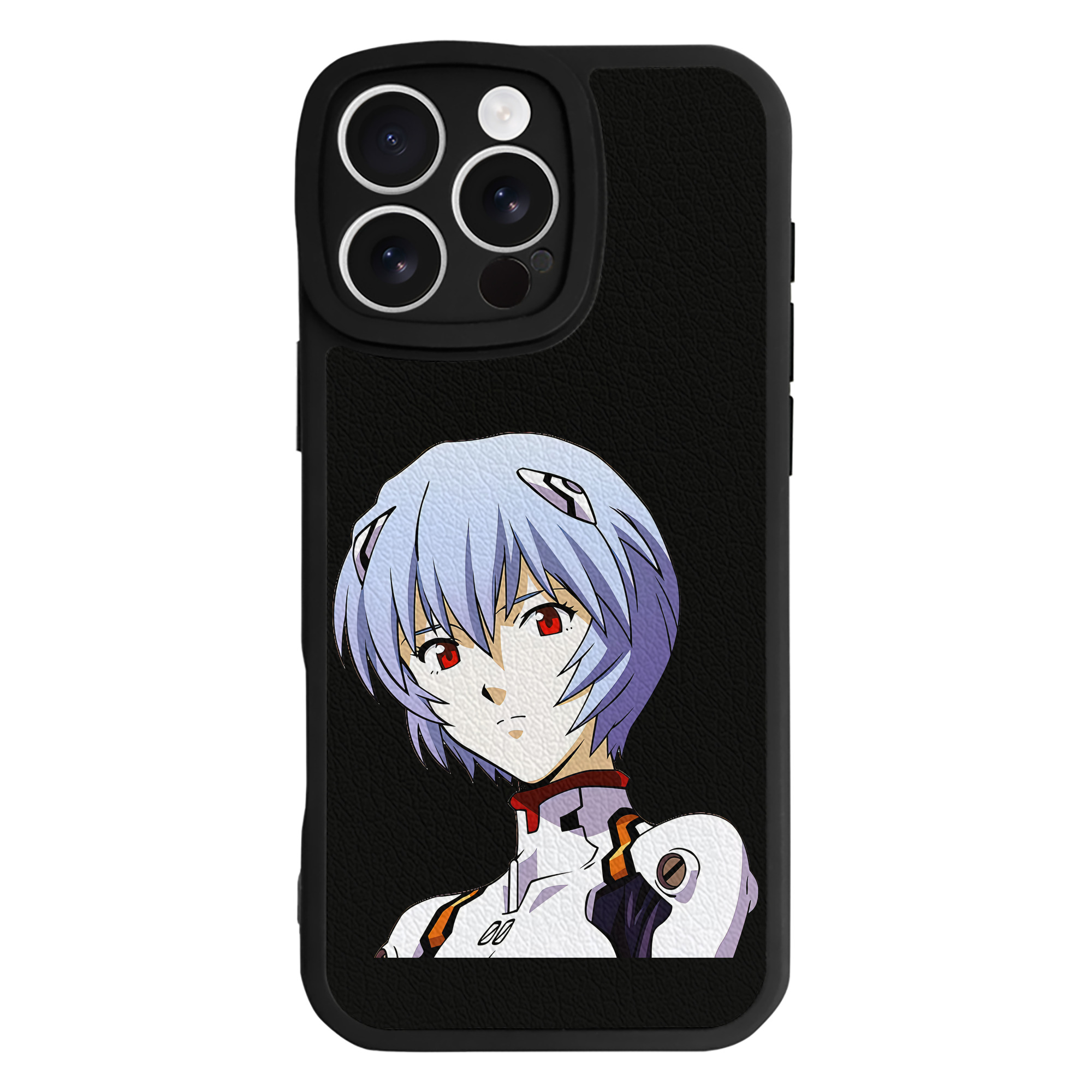 （画像用） EVA 新世紀エヴァンゲリオン 【iPhone 16シリーズ対応】シリコンスマホケース（レザー調） 材質：シリコン